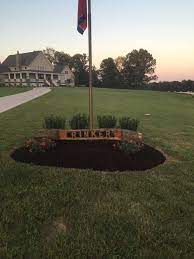 The 35 best flower bed ideas myvessyl. Flag Pole Landscape Landscape Nashville By Dotson Landscaping Houzz
