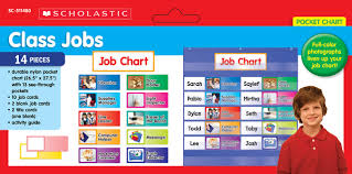 Buy Class Jobs Pocket Chart Pocket Charts Book Online At