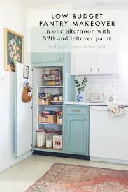 low budget pantry makeover with