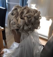 bridal hair stylist at bridal hair by