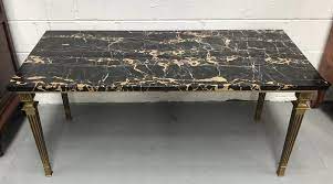 French Art Deco Coffee Table With A