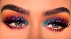 galaxy eyes makeup tutorial carli bybel