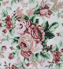 roses cotton fabric cabbage roses