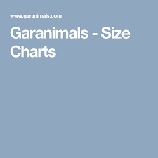 Garanimals Size Chart Baby Clothes Size Chart Baby