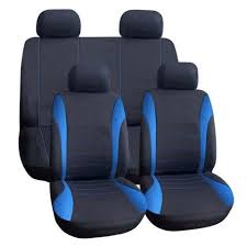 Front Rear Fabric Car Seat Covers