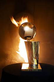 The current design, depicting a basketball over a hoop and basket, was first awarded in 1977 still under its original name, which was changed in honor of former nb. What To Know About Nba S Larry O Brien Championship Trophy People Com