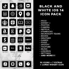 White & black ios 14 app icons minimalist aesthetic for. The Best 19 Aesthetic App Icons Black And White Safari