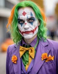 the joker woman halloween costume face