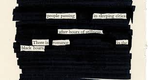 what is blackout poetry exles and