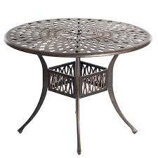 Round Outdoor Bistro Table