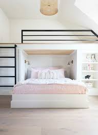how to build a built in bunk bed