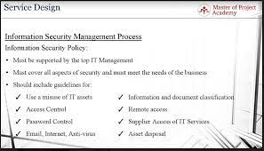 information security policy what