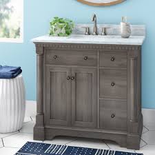 Last night, i was shocked and very upset to see 2 round spots, the size of a nickle, next to the left fawcet. Seadrift 37 Single Bathroom Vanity Set Reviews Joss Main