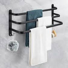 Aluminum Wall Mounted Towel Rack 3