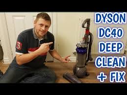 dyson dc40 dc50 no suction full deep