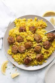 Minced meat is something many of us always have handy. Instant Pot Turkey Meatballs And Yellow Rice Meaningful Eats