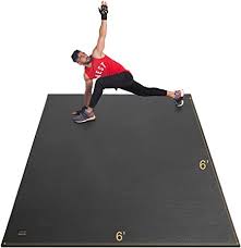 (here are 6 home gym essentials, according to a trainer.) and one of the quintessential pieces you may need is right under your feet: Amazon Com Gxmmat Large Exercise Mat 6 X6 X7mm Workout Mats For Home Gym Flooring Extra Wide And Thick Durable Cardio Mat High Density Non Slip Fitness Mat For Plyo Mma Jump Rope Stretch
