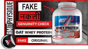 FAKE GAT Sport Whey Protein | FAKE GAT Protein Vs Genuine - YouTube