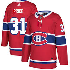 Les canadiens de montréal les plus beaux hommes Men S Adidas Carey Price Red Montreal Canadiens Authentic Player Jersey
