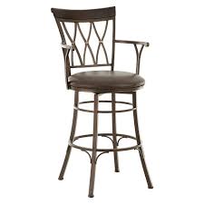 See more ideas about bar stools, bar stools with backs, swivel bar stools. 30 Bali Jumbo Swivel Barstool With Armrest Metal Steve Silver Target
