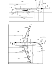 of optimized aircraft model