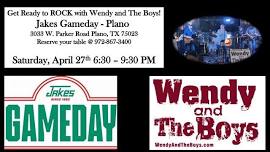 "Wendy and The Boys" at Jakes GameDay in Plano