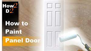Obviously, rollers can be pretty useful painting tools no matter which project you're tackling. How To Paint Panel Door Painting Interior Door With Brush And Roller Youtube