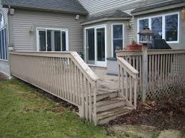 Old Decks With New Raised Paver Patios