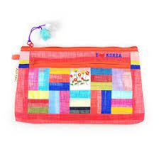 korea traditional pouch cosmetic bag
