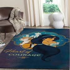 courage aladdin disney area rug carpet