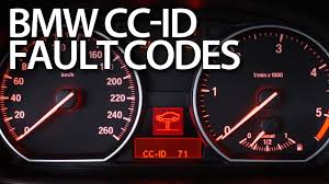 How To Clear Bmw Cc Id Codes Fault And Warning Messages