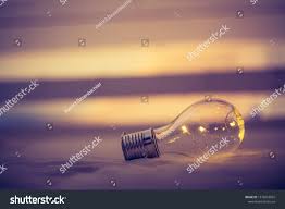 Led Light Bulb Lying Bed Symbol Stock Photo Edit Now