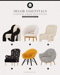 design essentials l modern chair