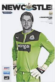 Image result for Man City v Newcastle programme