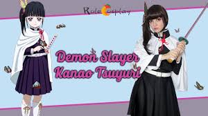 Mix match this shirt with other items to create an avatar. Demon Slayer Tsuyuri Kanawo Female Uniform Cosplay Costume For Sale Rolecosplay Com