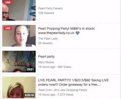Pearl Parties Are Taking Over Facebook Live But Buyer Beware