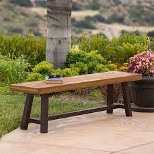 Metal Outdoor Bench 12947