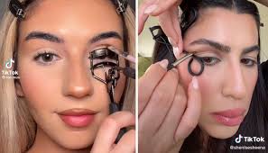 this eyelash curler tiktok hack creates