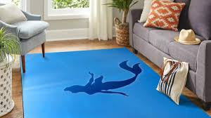 the little mermaid carpet floor area