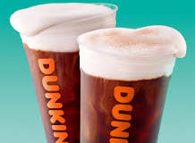 How many calories is sweet cold foam Dunkin?