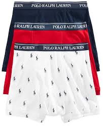 Polo Ralph Lauren Mens Underwear Boxer Briefs 3 Pack