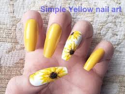 40 yellow nail art ideas nenuno creative. 23 Great Yellow Nail Art Designs 2020 Nailart Nailideas Glue On Nails Yellow Nails Design Sunflower Nails