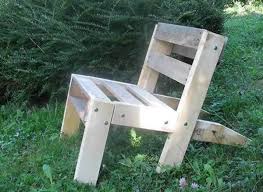 How To Make Pallet Garden Chair