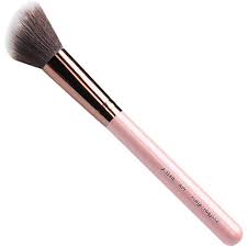 luxie rose gold large angled face brush