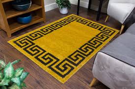 gold rugs mats mustard ochre indoor