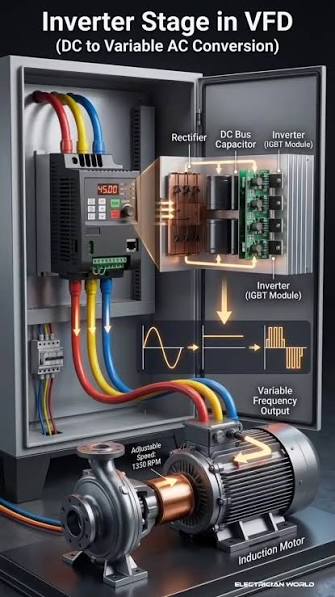 #What is Drive (VFD)?, >A VFD (Variable Frequency Drive) is an electronic device used to control the speed, torque, and direction of an AC motor by varying the frequency and voltage راهنمای انتخاب اینورتر بر اساس توان الکتروموتور (از ۰.۷۵ تا ۳۱۵ کیلووات) + جدول انتخاب تخصصی | تجهیز مارکت | تعمیر اینورتر | تعمیرات اینورتر | جدول انتخاب اینورتر | توان اینورتر برای موتور | جریان موتور و اینورتر | خرید اینورتر صنعتی | راهنمای انتخاب VFD | اینورتر ۳۰ کیلووات | اینورتر ۱۱۰ کیلووات | اینورتر ۳۱۵ کیلووات | انتخاب اینورتر | انتخاب اینورتر بر اساس توان موتور | اینورتر مناسب موتور | انتخاب درایو صنعتی | کنترل دور موتور صنعتی | اینورتر کنرون | تعمیر درایو بونفیلیولی | تعمیر اینورتر ssi | تعمیر اینورتر آکوپوس | تعمیر اینورتر b&r | تعمیر اینورتر بی اند آر | تعمیر اینورتر اینوونس