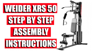 weider xrs 50 home gym embly step