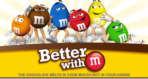 Image result for melts in your mouth not in your hands