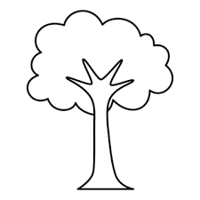 trees simple drawing png transpa
