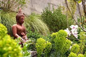 Spirit With A Buddha In The Garden
